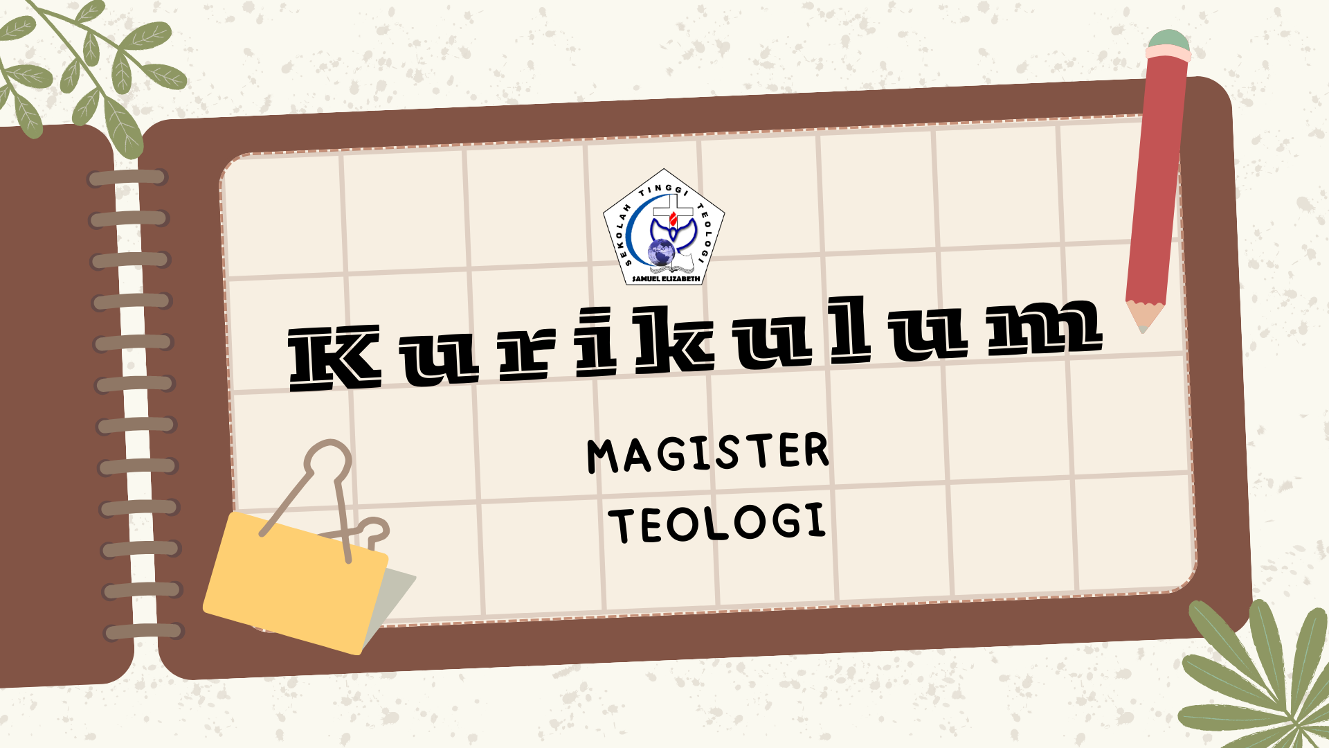 KURIKULUM MAGISTER TEOLOGI